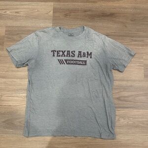 Gray Football Logo T-Shirt